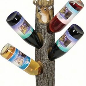 River’s Edge 4 Bottle Wine Holder - never used